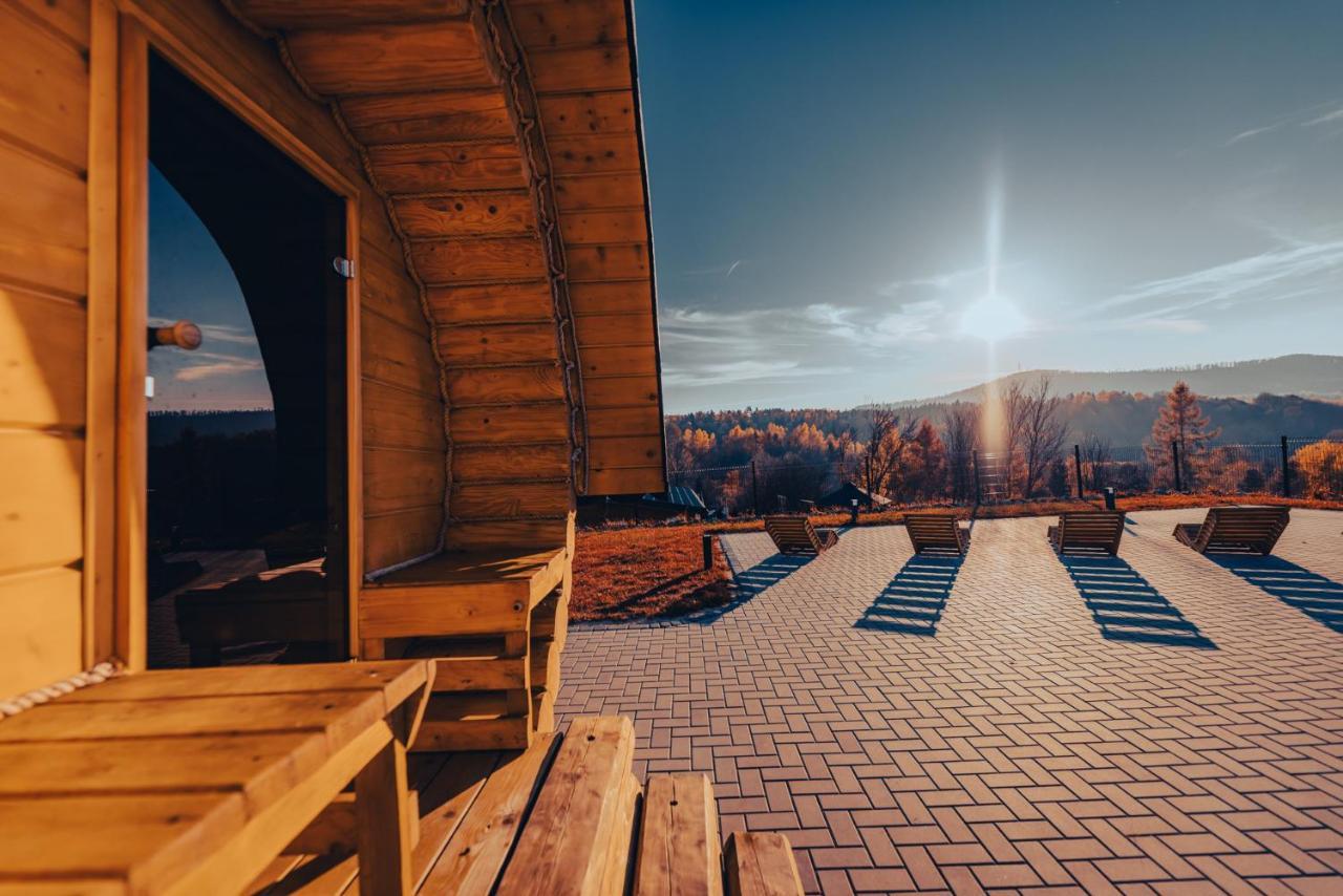 Chaty Skwirutowe Wzgorze - Domki Caloroczne Solina  Exterior foto